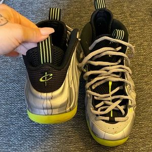 Foamposite Silver Bolt -10.5